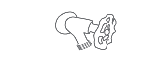 Identify an outdoor faucet